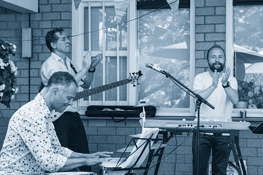 Gibraltar performing live in Amersfoort